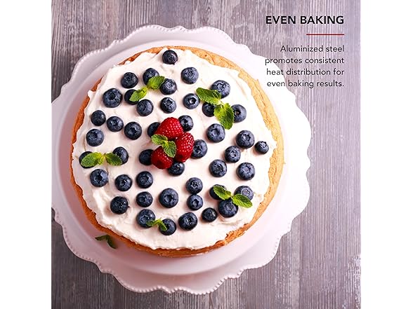 KitchenAid 9" Nonstick Round Cake Pan, Blue