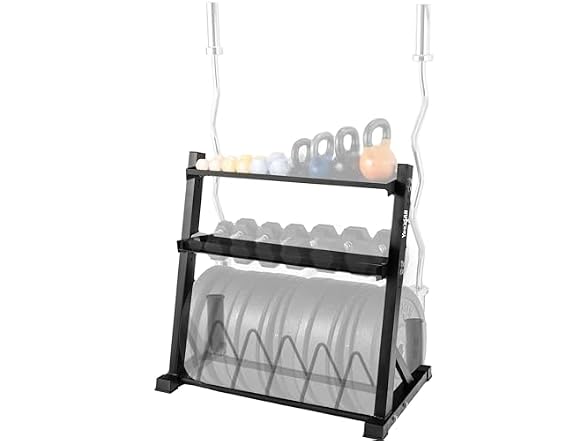 Yes4All Multi-Functional Weight Storage Rack