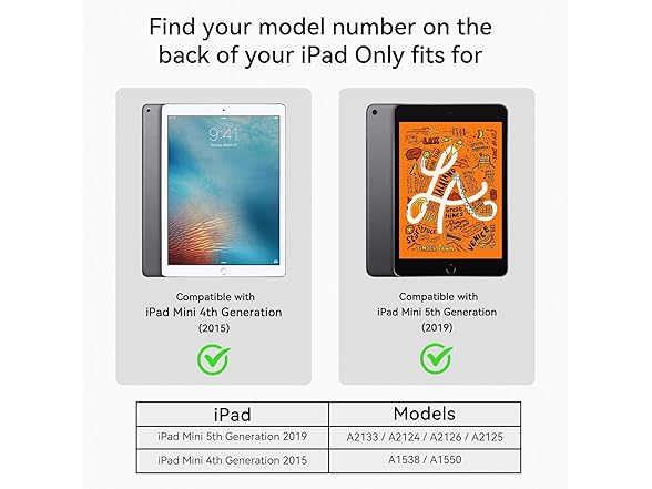 Stweap iPad mini 5/4 Gen 7.9in Case