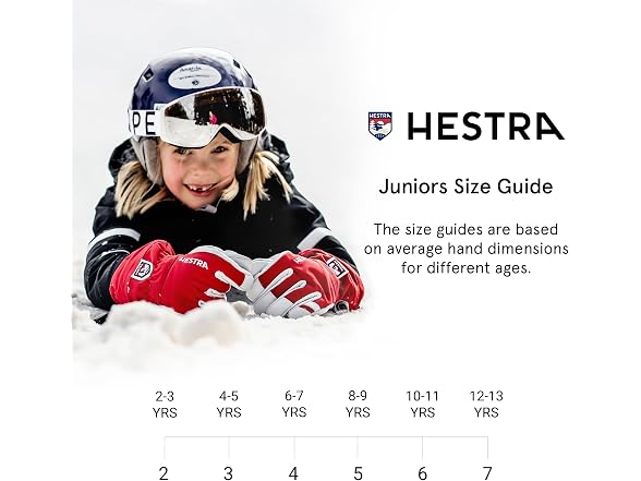Hestra Army Leather Heli Ski Junior