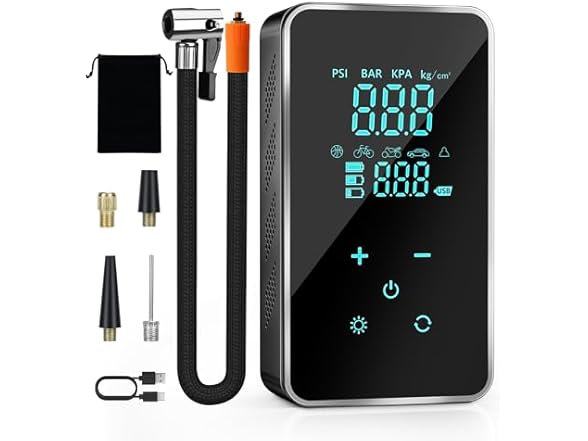 Tire Inflator Portable Air Compressor for Car Tires