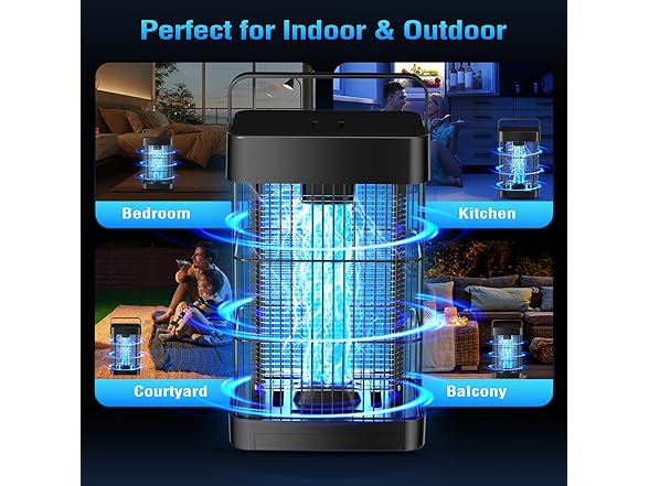 CACULE 4200V Electric Fly Zapper