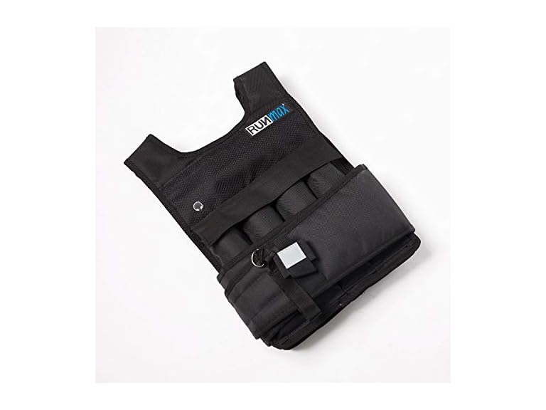 RUNmax RUNFast Pro Weighted Vest, 20lbs