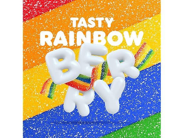 Airheads Airheads Xtremes Rainbow Berry, 3oz, 12pk