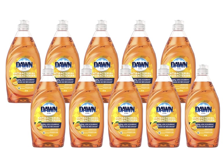 Dawn MY-DAWNU16-Orange 16 ozs 10 Pack Dawn Ultra Dish