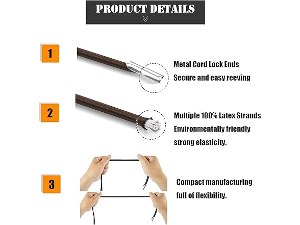 Lummily Universal Replacement Bungee