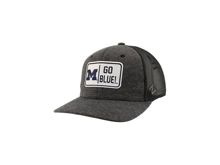 Michigan Carson Trucker Hat Defer Black