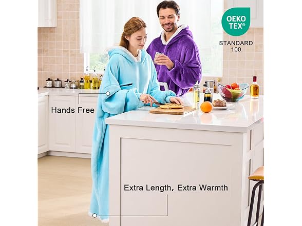 IFNOW Oversized Wearable Blanket Hoodie