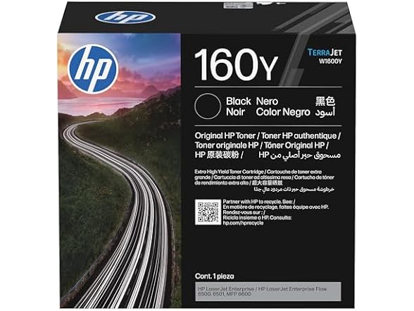 HP 160Y Extra High Yield Black Original LaserJet Toner Cartridge