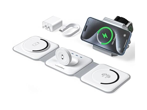 3-in-1 Foldable Wireless Charger
