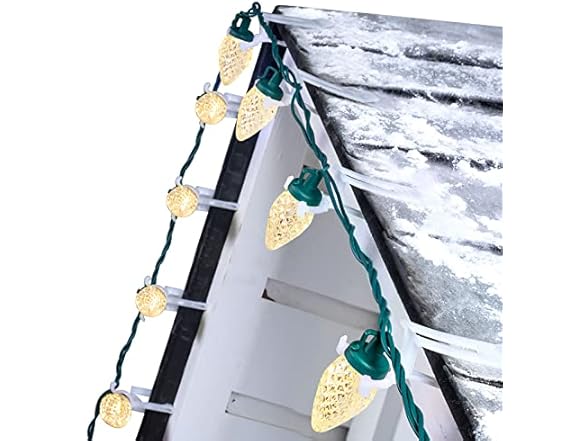 Brightown C9 Led Christmas String Lights 68Ft 100 LED