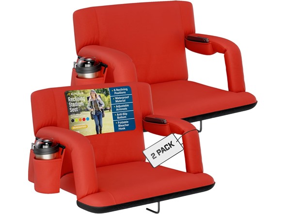 Red 25\" Wide - 2 Pack