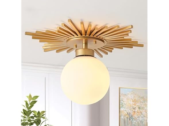 Parrot Uncle BBC3008 Gold Chandelier, 18"