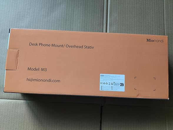 Overhead Phone Stand with Ring Light