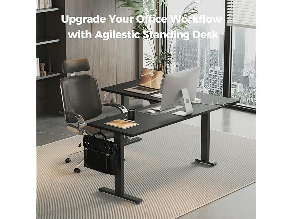 Agilestic 63" L Shaped Standing Desk