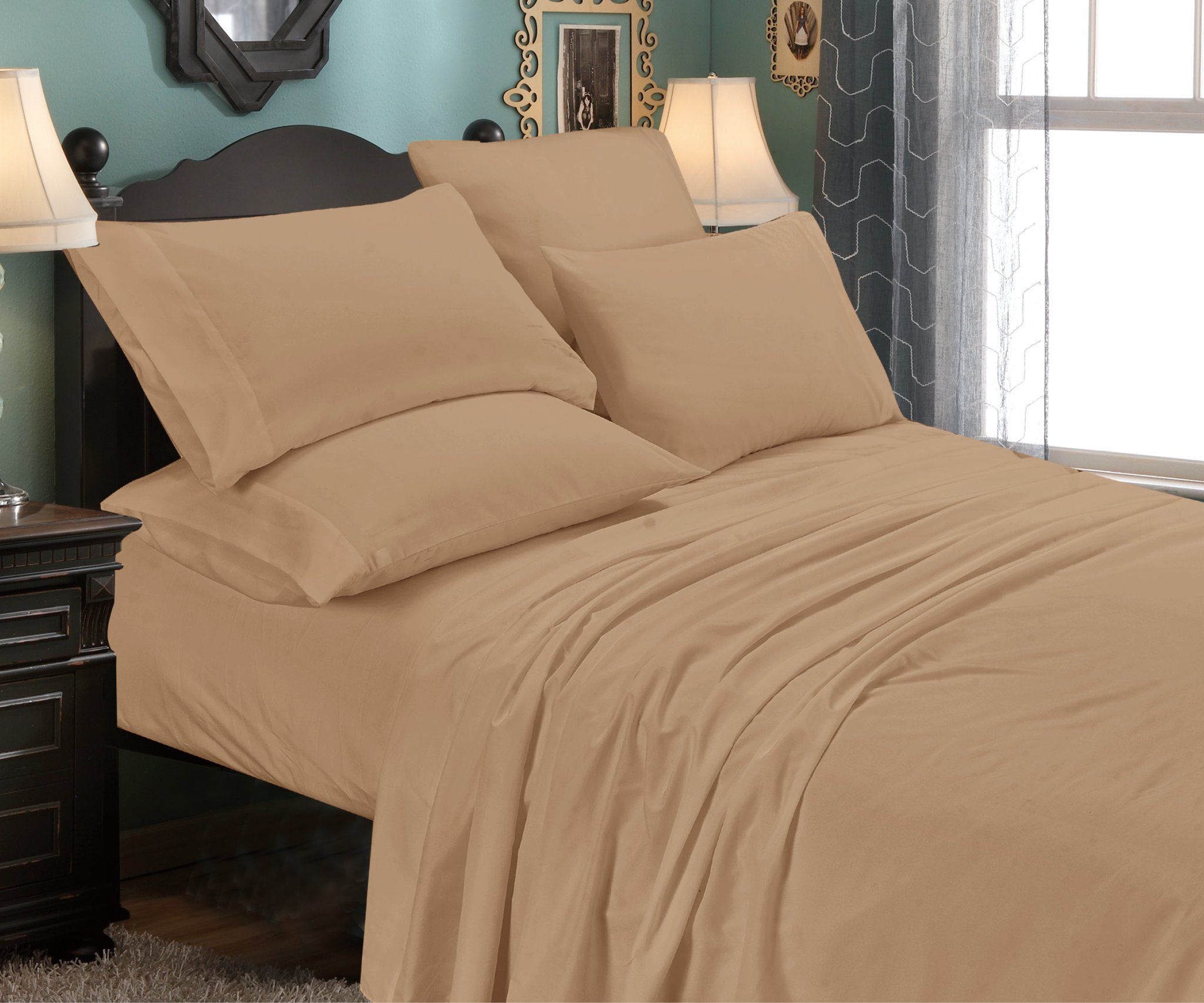 Premium Quality Super Soft Bed Sheet Set - Gallery 33