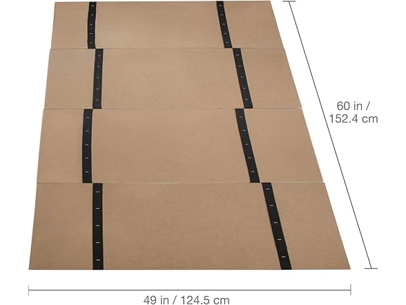 DMI Foldable Box Spring Bunkie Board and Bed