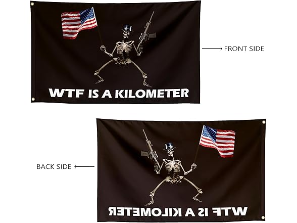 Dekorbay WTF Is A Kilometer Funny Cool