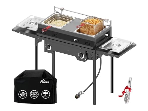 Pipopa Outdoor Propane Deep Fryer