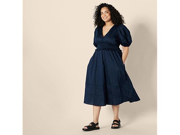 Amazon Essentials Women Regular-fit Cotton Dress