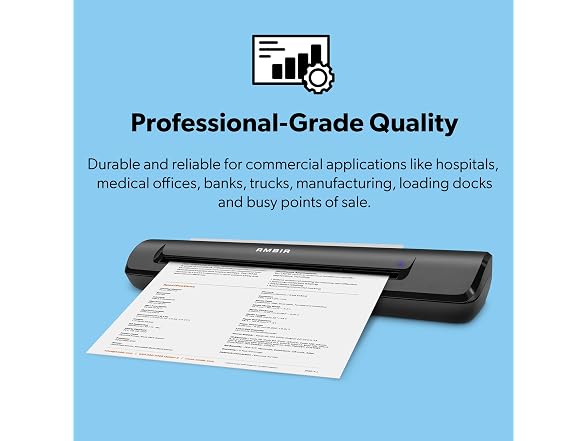 Ambir TravelScan Pro 600 Document Scanner