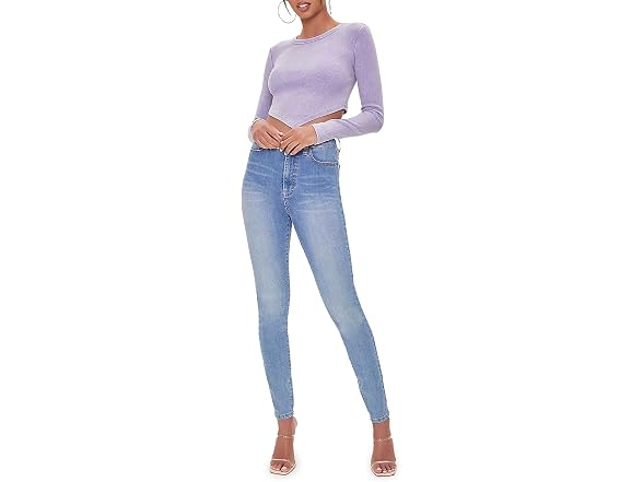 Forever 21 (S) Acid Crop Top