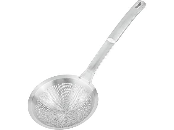 Restaurantware Stainless Steel Fine Mesh Skimmer
