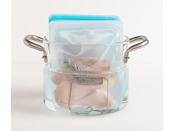 STASHER Clear Half Gallon Reusable Bag