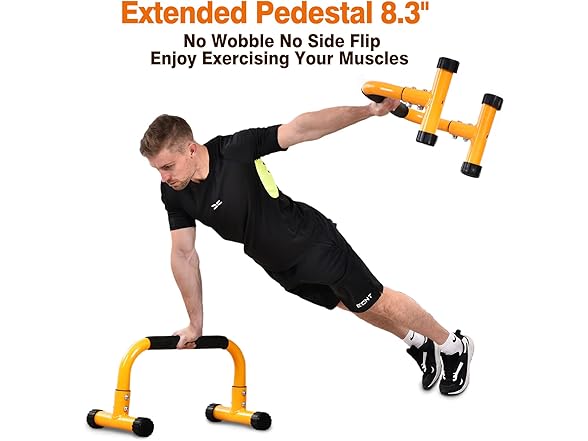 Heavy-Duty No Wobbling Parallel Bars
