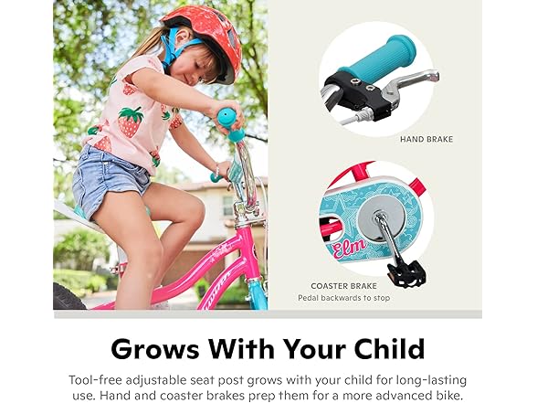 Schwinn Elm Bike, 12 Inch Ages 2-13