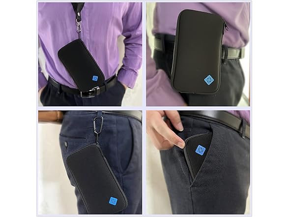 Sanxir Faraday EMF Protection Pouch for Cell Phones