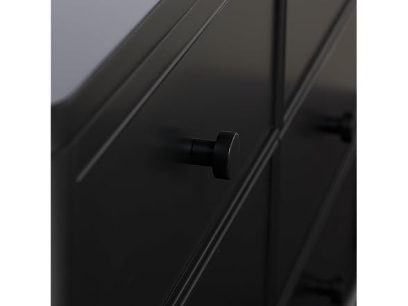 Little Seeds Aster 6-Drawer Dresser, Black