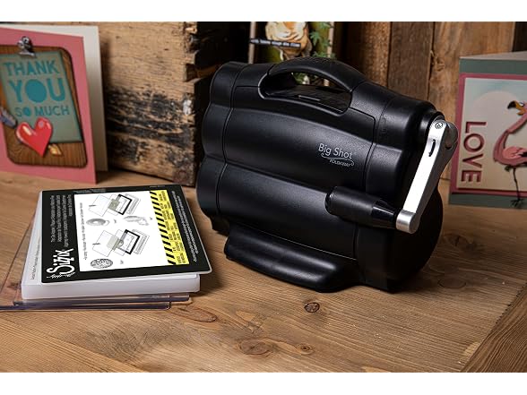 Sizzix Big Shot Foldaway by Tim Holtz (6"), Black