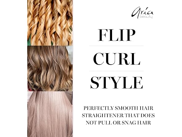 Aria Beauty The Twist Flat Iron