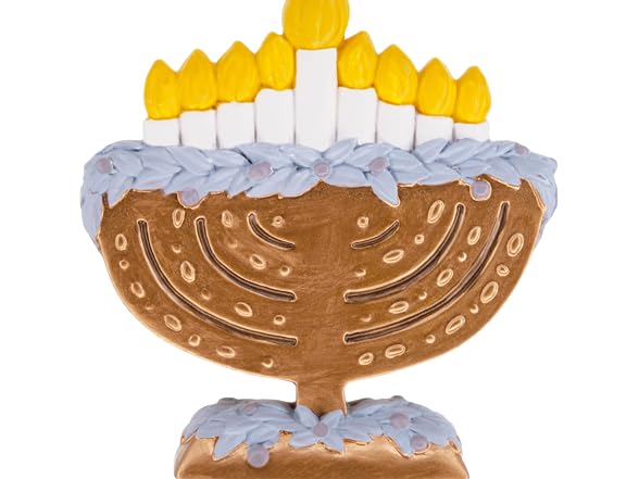 Hallmark Christmas Ornament, Menorah Orn - Gallery 5
