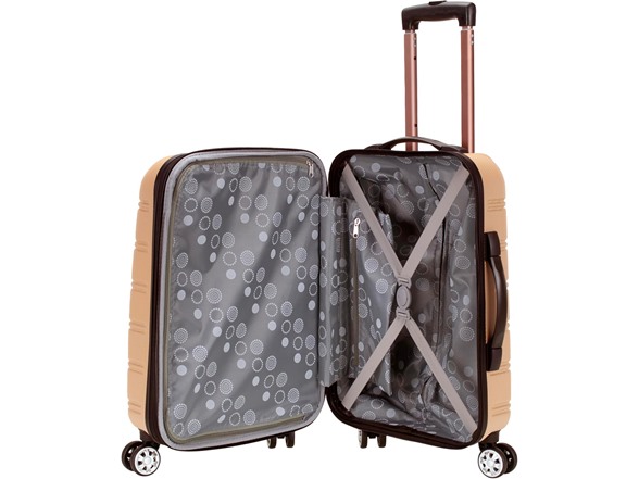 Rockland Melbourne Hardside Expandable Spinner Wheel