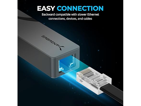 SABRENT USB 3.0 to 2.5GbE Ethernet Adapter