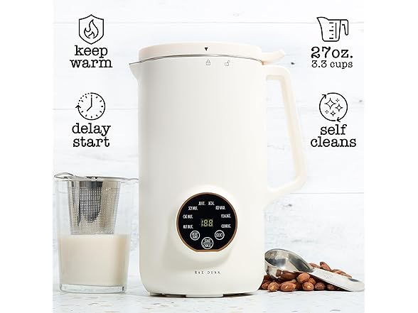 Rae Dunn 8-in-1 Nut & Plant Milk Maker