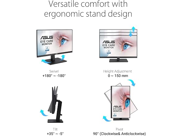 ASUS 27" 1080P Monitor (VA27EQSB)