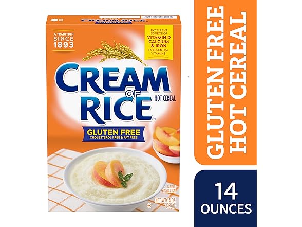 Cream of Rice Gluten Free Hot Cereal, 14 oz