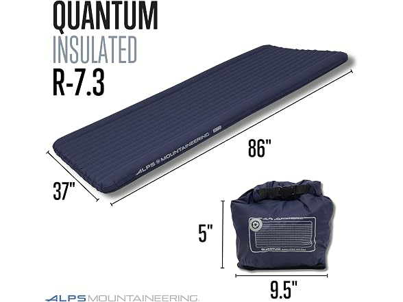 ALPS Mountaineering Quantum Insulated Air Mat