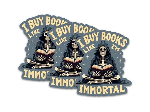 GNAART I Buy Books Like I'm Immortal