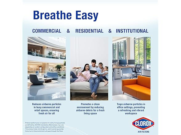 20x20x1 Air Filter MERV 8 4pk