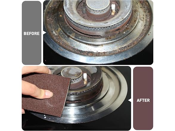 Garvonti 6 Pack Magic Carborundum Sponge