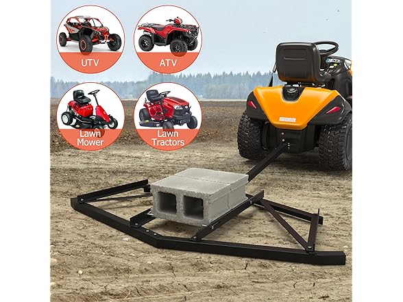 72" Driveway Drag Harrow