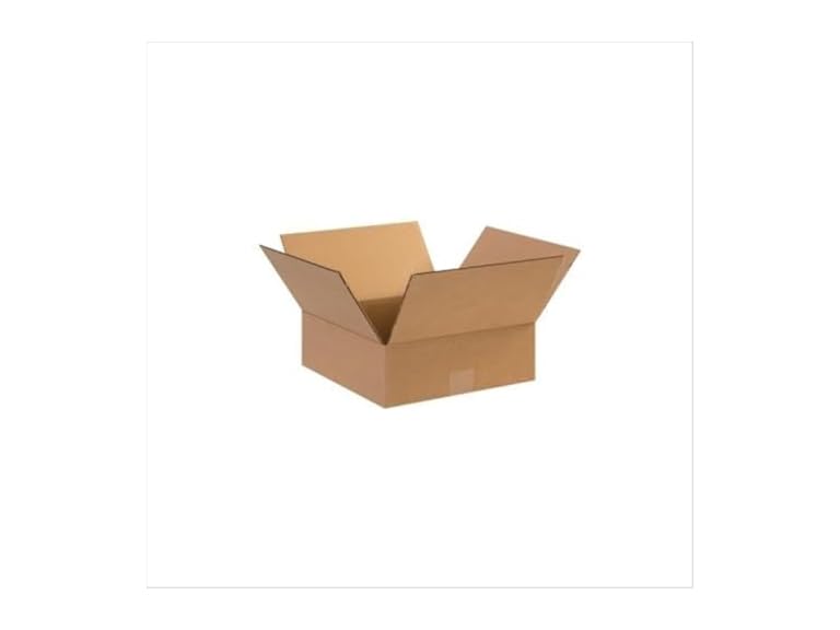 12 x 12 x 4" Flat Corrugated Boxes