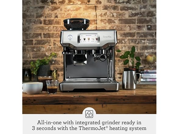 Breville Barista Touch Espresso Machine, Damson Blue