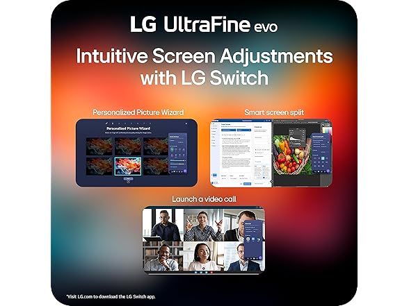 LG 32" UltraFine evo 6K Nano 60Hz IPS Black Professional Monito