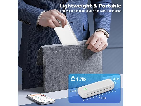 MinZhi Portable Thermal Printer
