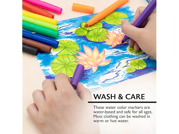 BAZIC PRODUCTS Washable Jumbo Markers